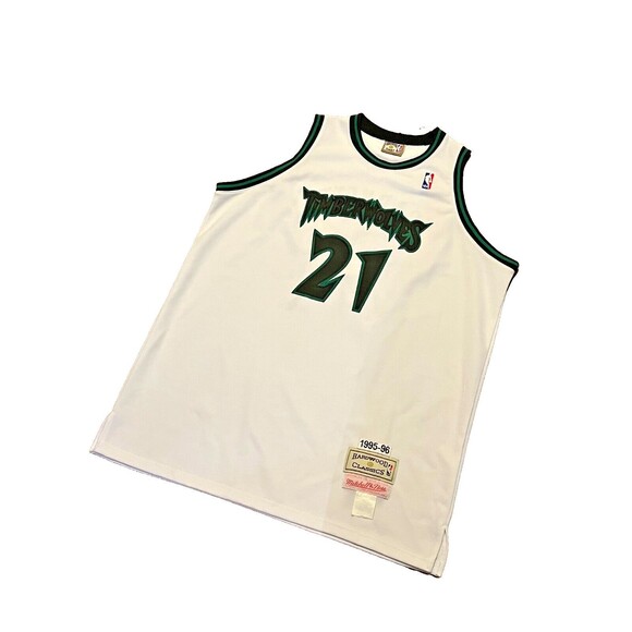 Kevin Garnett Minnesota Timberwolves Vintage Hardwood Classics Jersey Size 2X - Picture 8 of 8